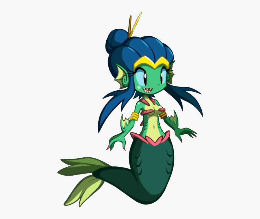 Fool Me Once I"m Mad, Fool Me Twice How Could You - Shantae Half Genie Hero Mermaid Form, Transparent Clipart