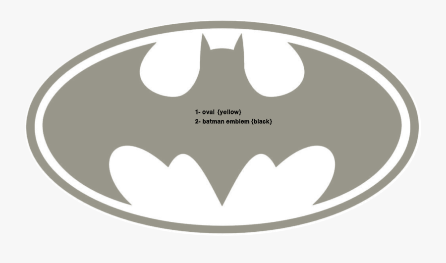 Felt Superhero Banner - Transparent Background Batman Logo Png, Transparent Clipart