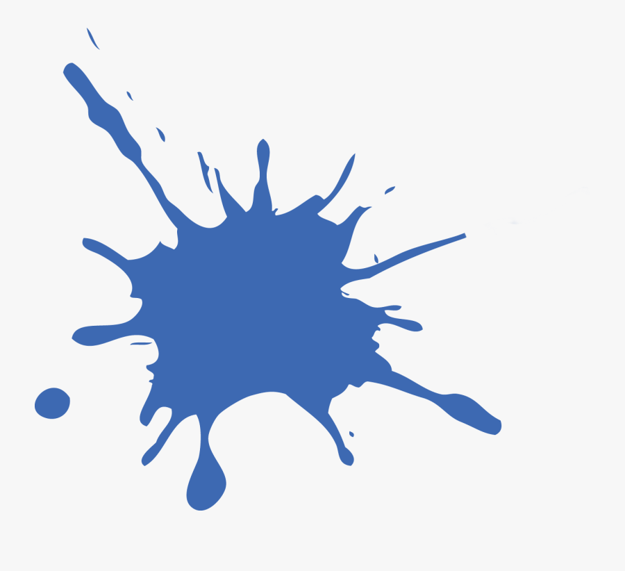 Paintball Splat Silhouette - Mancha De Sangre Pdf, Transparent Clipart