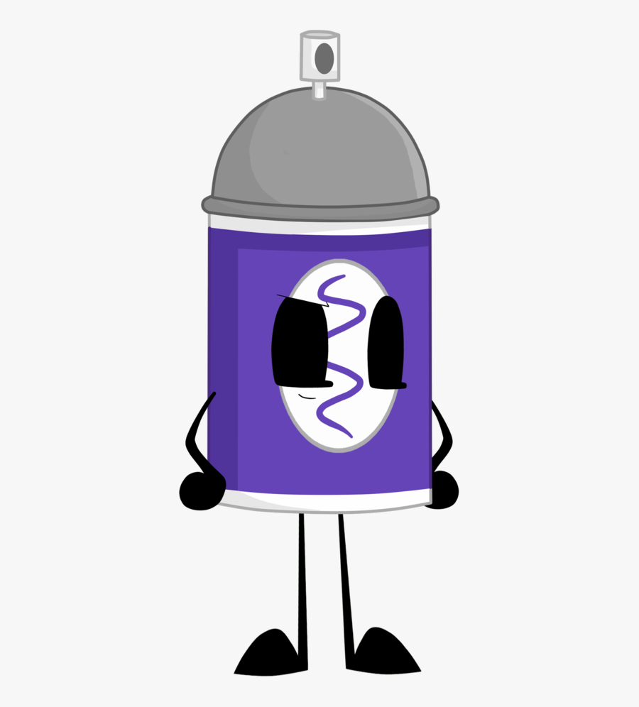 Spray Paint By Carol2015 - Bfdi Spraypaint, Transparent Clipart