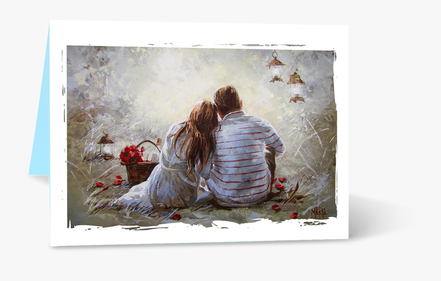 Clipart Library Cards Drawing Still Life - Maria Oosthuizen Couple, Transparent Clipart