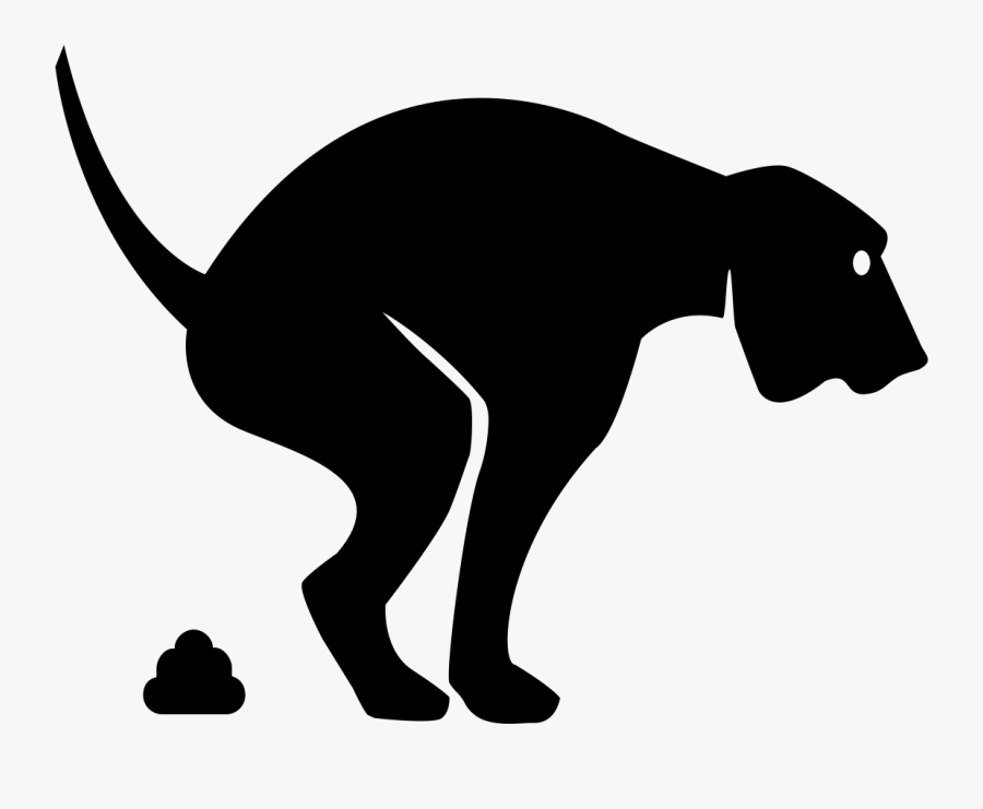 Whiskers Friday The 13th - Dog Pooping Icon, Transparent Clipart