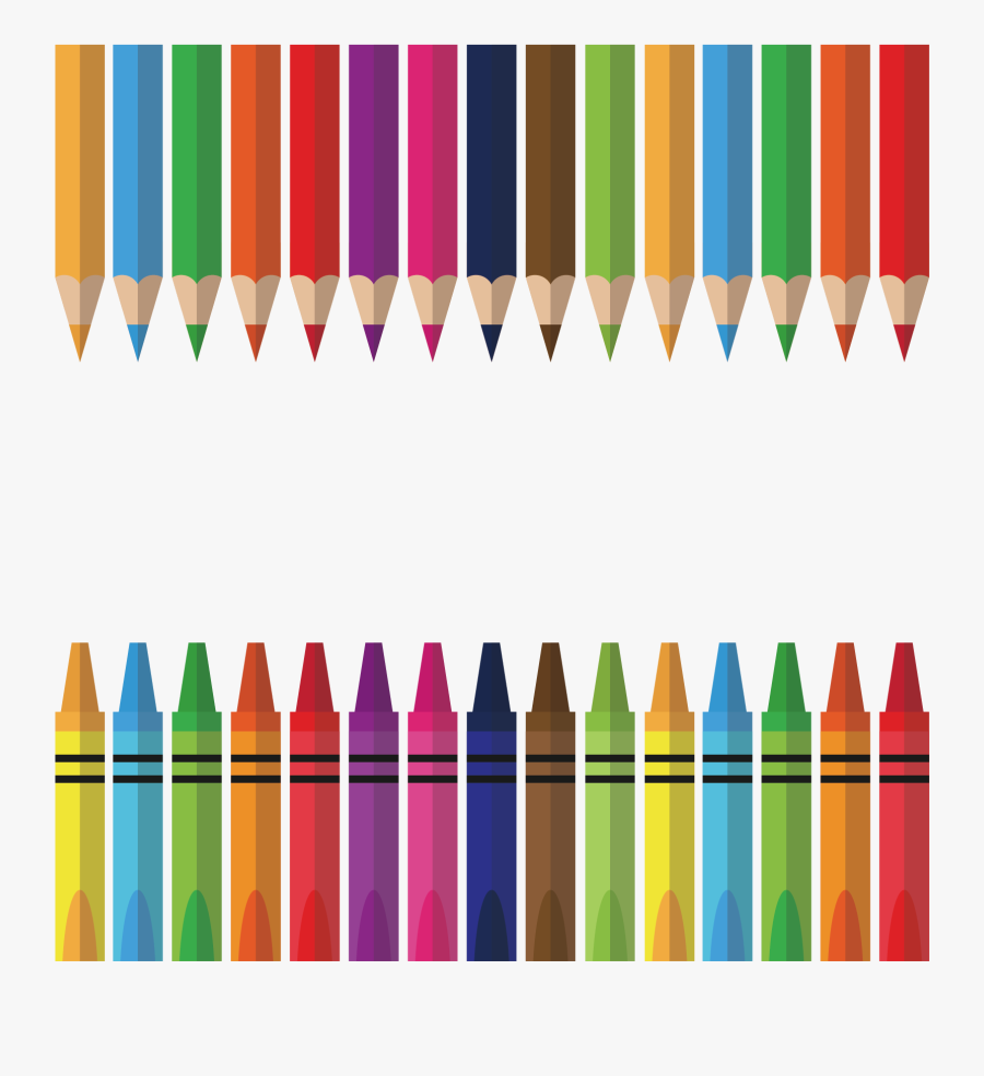 Transparent Colored Pencil Clipart - Pencil, Transparent Clipart