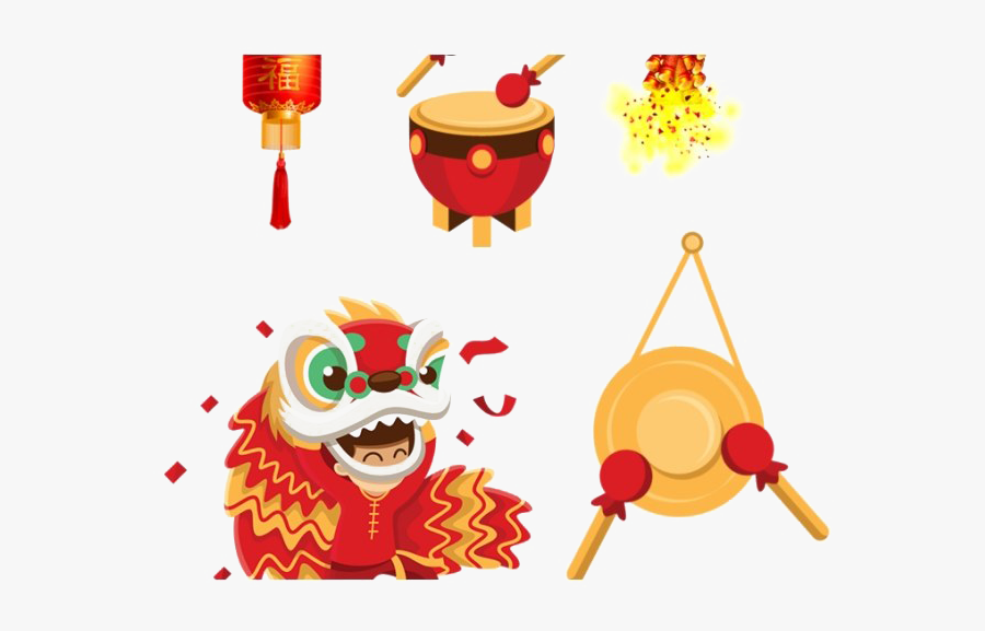 Chinese New Year Decoration Png Clipart - Chinese New Year Dragon Png, Transparent Clipart