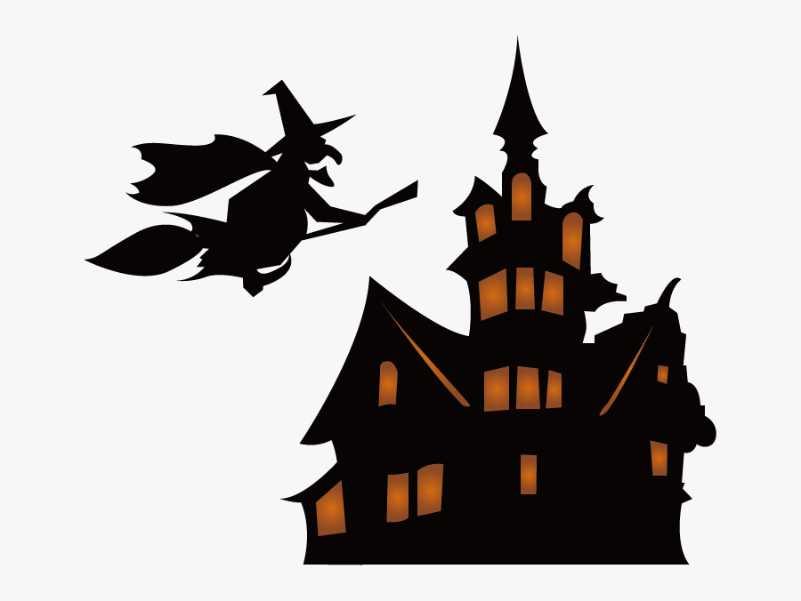 Casa De Terror Dibujo, Transparent Clipart