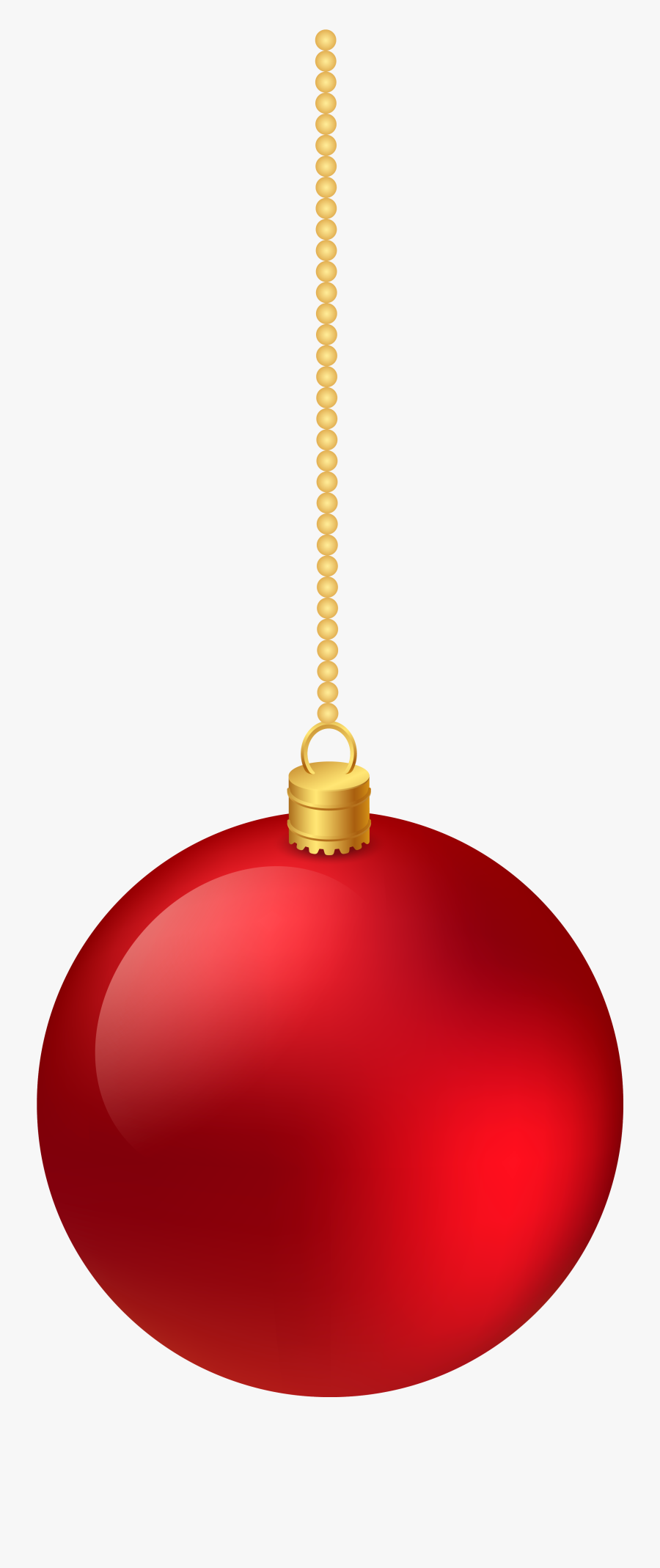 Transparent Hanging Png - Christmas Hanging Balls Png, Transparent Clipart