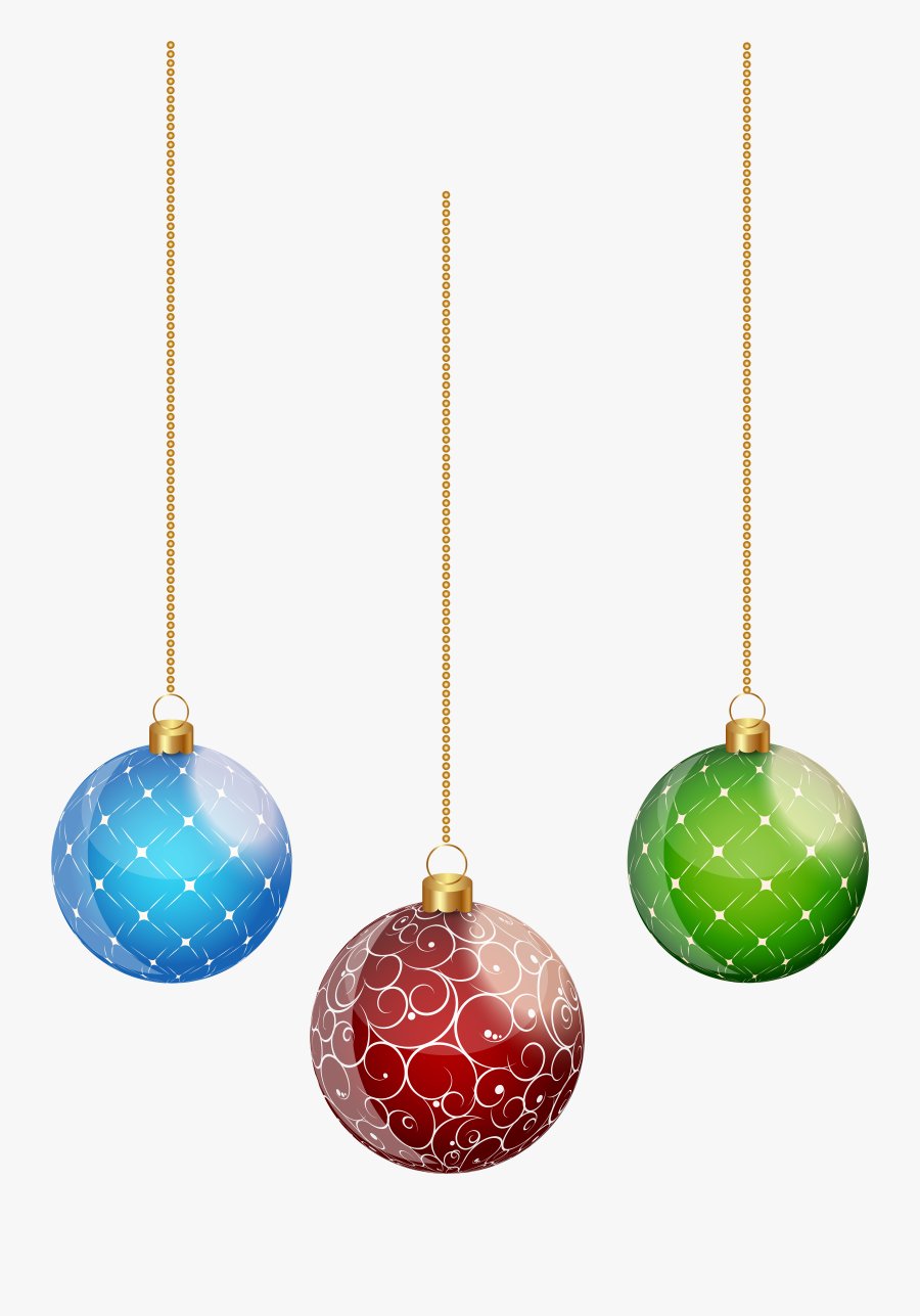 Hanging Christmas Balls Transparent Png Clip Artu200b, Transparent Clipart