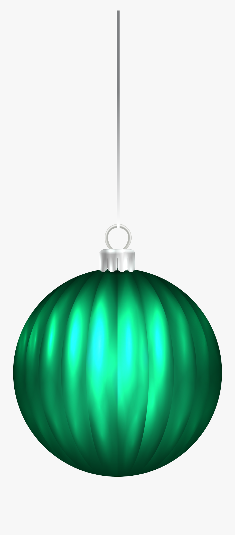 Green Christmas Ball Ornament Png Clip Art Imageu200b - Prohibido Fumar, Transparent Clipart
