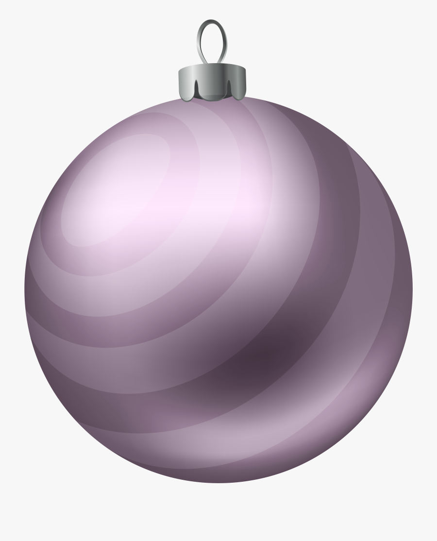 Clip Art Soft Png Clipart Image - Clipart Purple Christmas Balls, Transparent Clipart