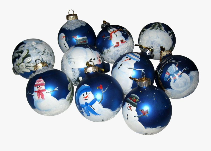 Transparent Blue Christmas Png - Christmas Ornament, Transparent Clipart