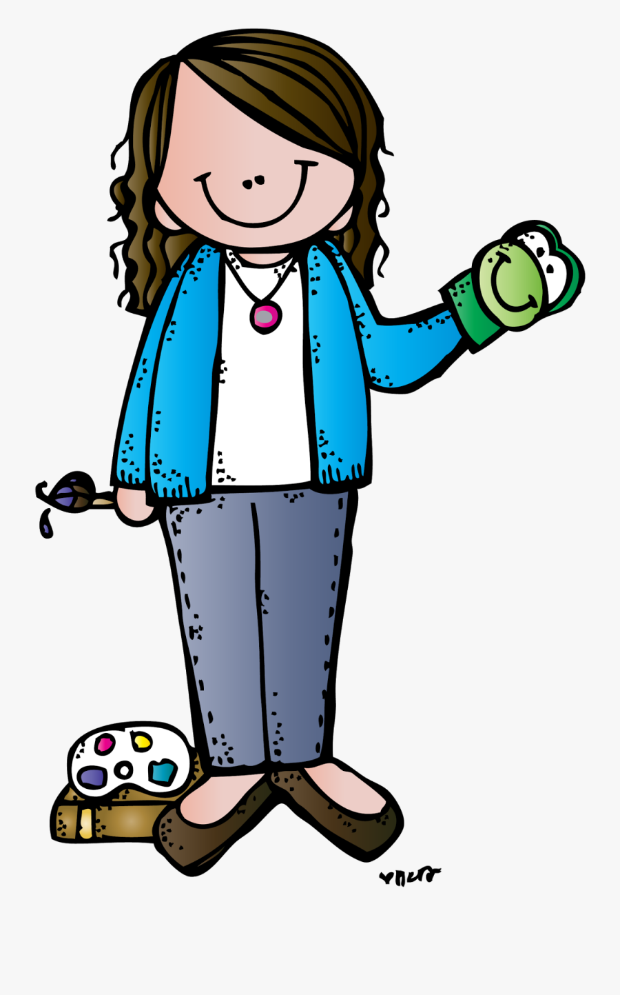 Αποτέλεσμα Εικόνας Για Melonheadz Sing Clipart - Preschool Teacher Clipart, Transparent Clipart