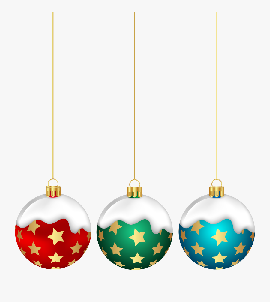 Christmas Balls With Png, Transparent Clipart