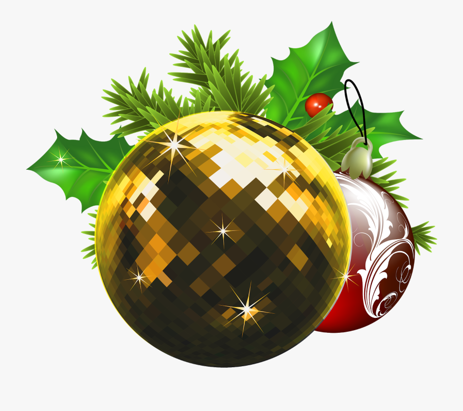 Christmas Ball Clipart, Transparent Clipart