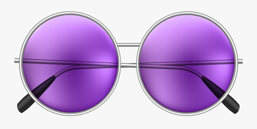 Round Png Clip Art - Circle Sunglasses Transparent Background, Transparent Clipart