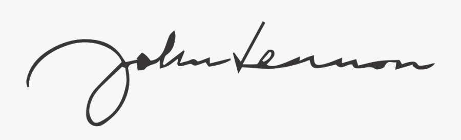 John Lennon - John Lennon Signature Box, Transparent Clipart