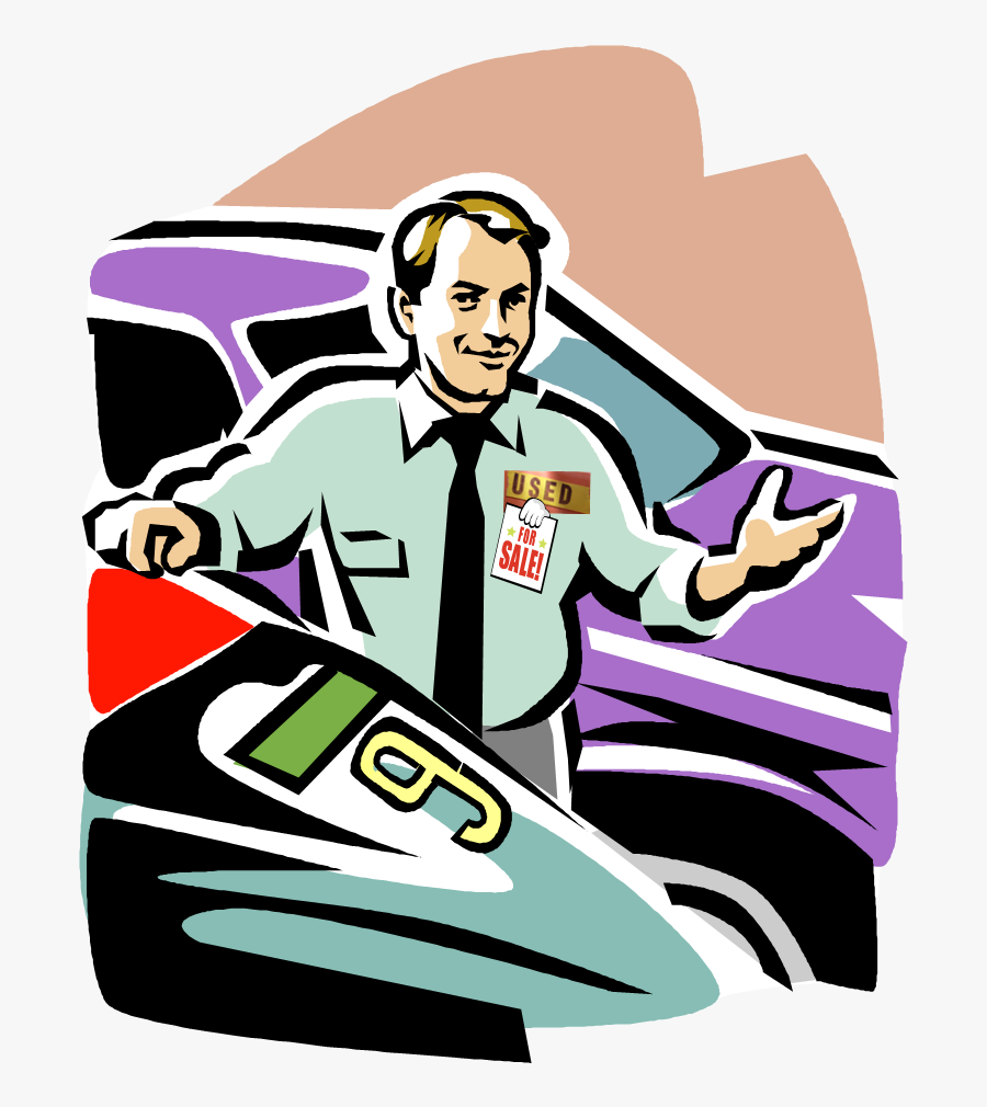 Preowned Car Salesman - Car Salesman Clipart Png, Transparent Clipart