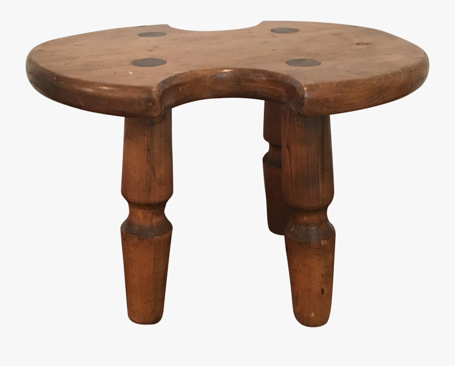 Clip Art Wooden Stool Chairish - Stool, Transparent Clipart