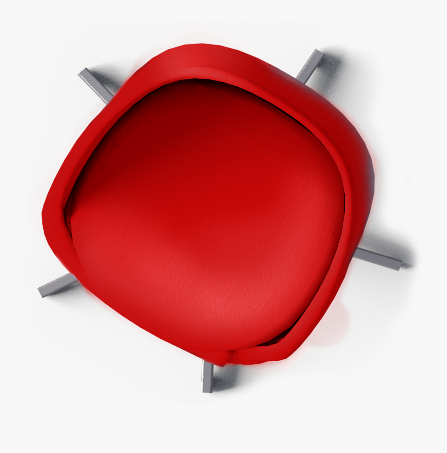 Transparent Stool Clipart - Chair Top View Png, Transparent Clipart
