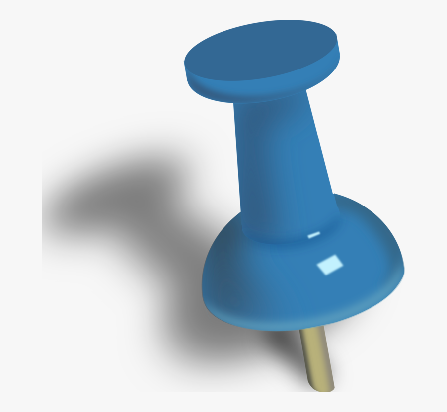 Angle,stool,plastic - Pin Clipart, Transparent Clipart