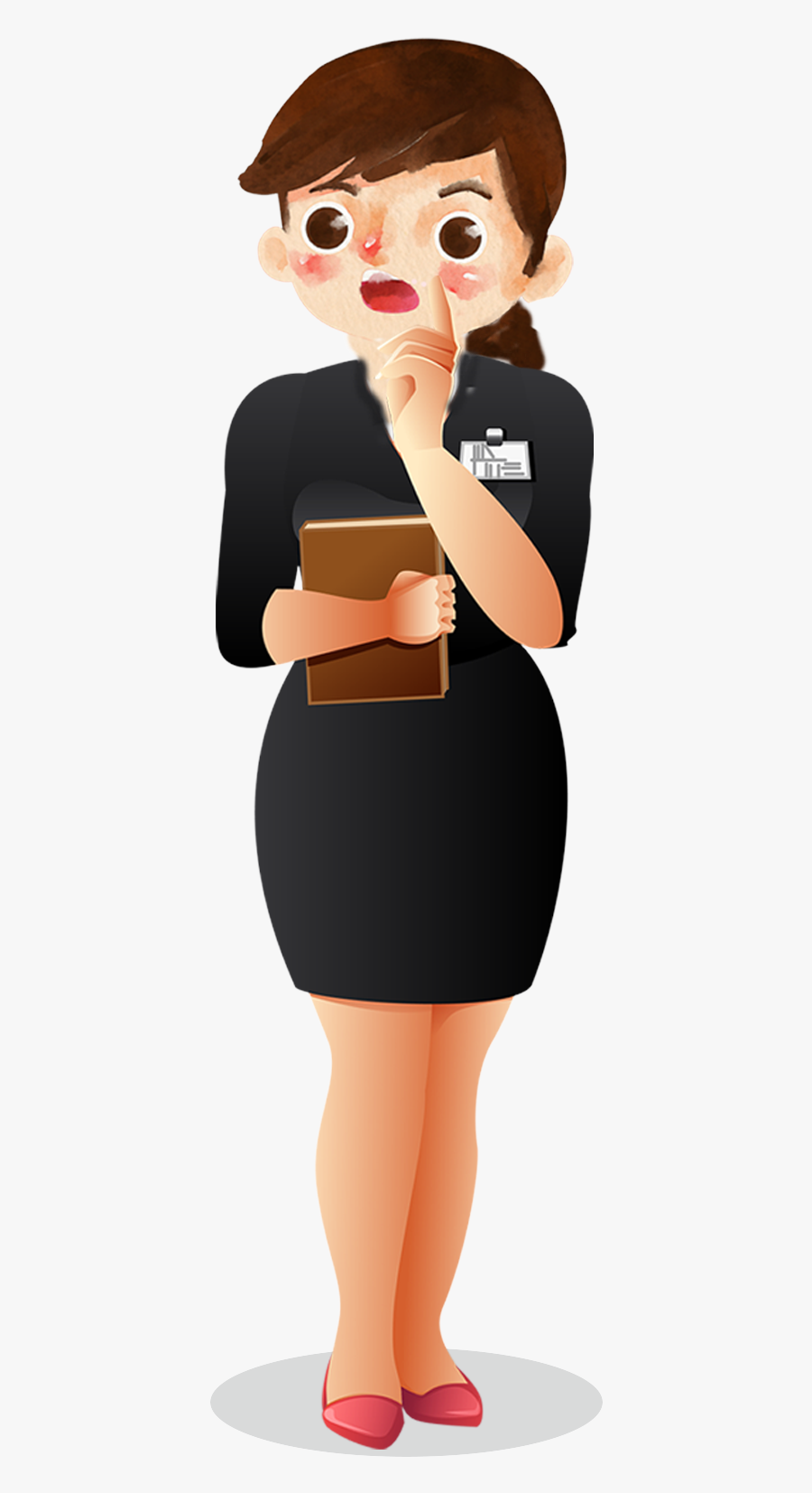 Transparent Flight Attendant Clipart, Transparent Clipart