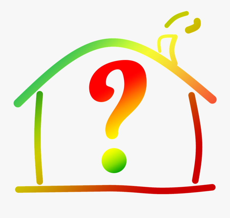 House, Question Mark, Question, Roof, Protection - Страховая Защита Семьи, Transparent Clipart
