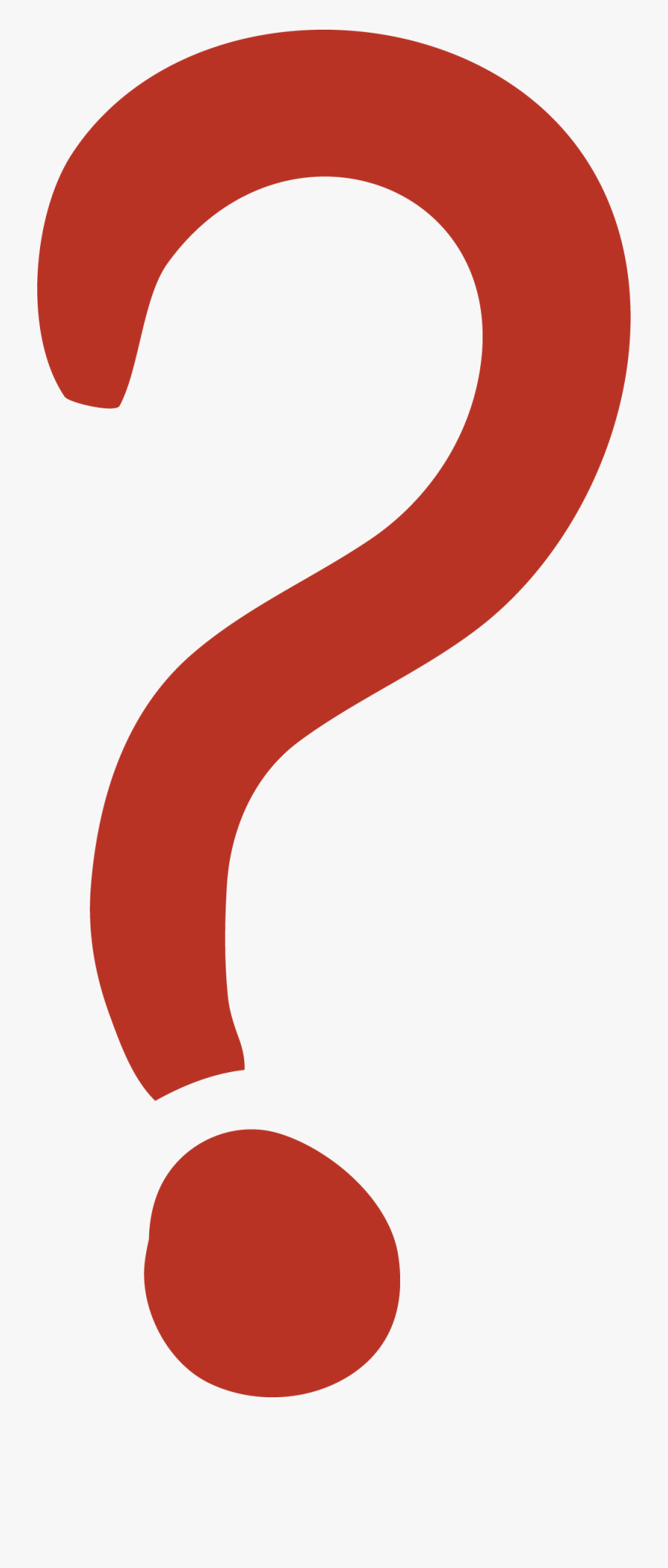 Transparent Animated Question Mark Clipart - Tanda Tanya Warna Merah, Transparent Clipart