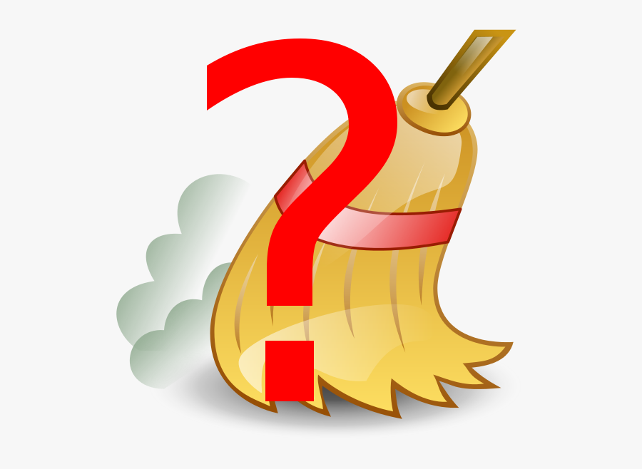 Broom Question Mark - Red Sox Sweep Rays, Transparent Clipart