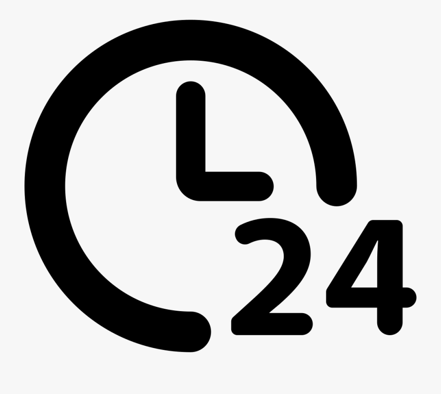 24 Hours Icon Png Clipart , Png Download - 24 Hours Png, Transparent Clipart