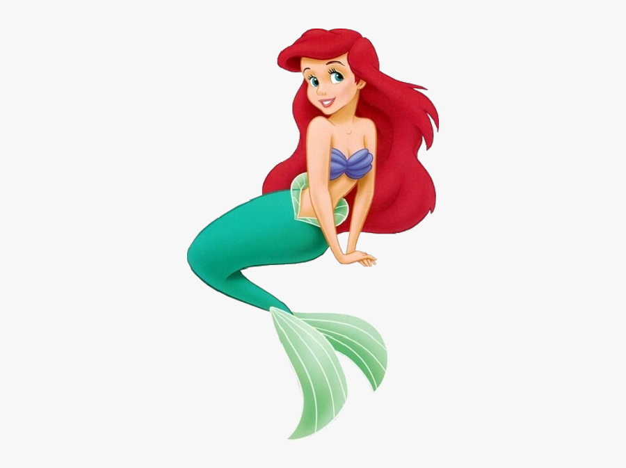 Cartoon Ariel Little Mermaid, Transparent Clipart