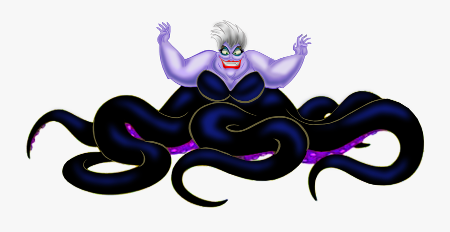 Image - Ursula Little Mermaid Png, Transparent Clipart