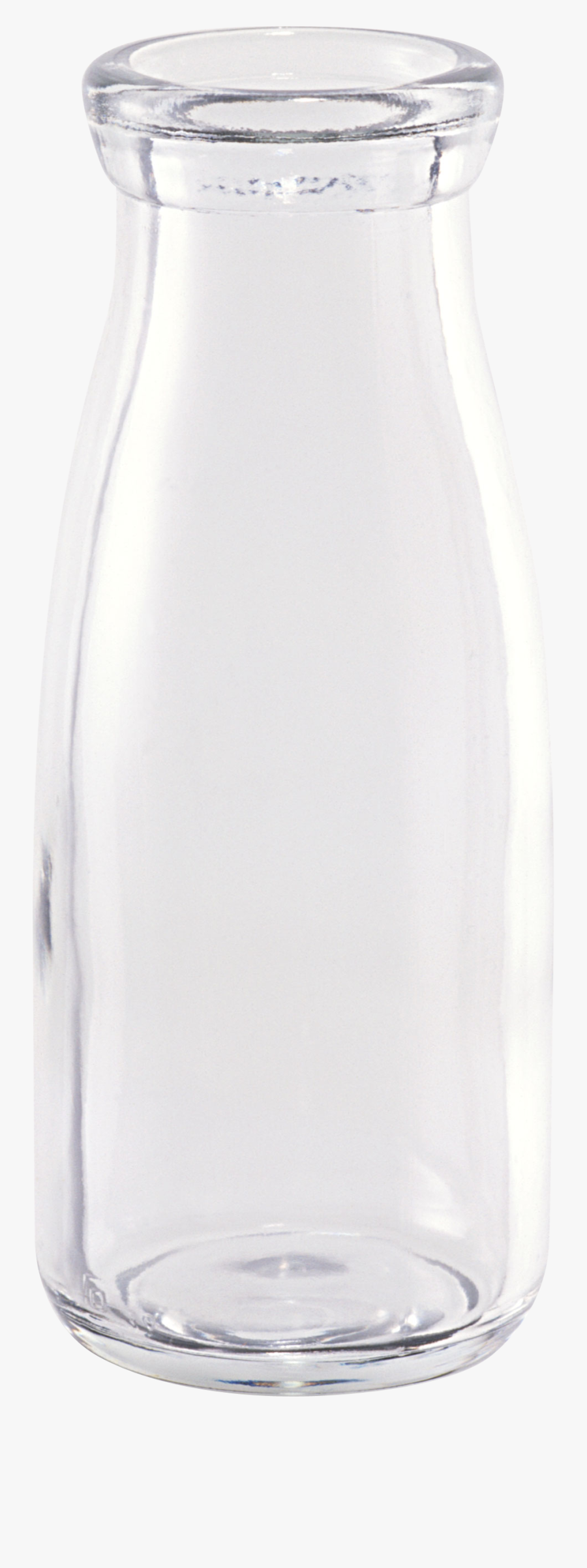 Milk Clipart Empty Glass - Empty Milk Glass Transparent, Transparent Clipart