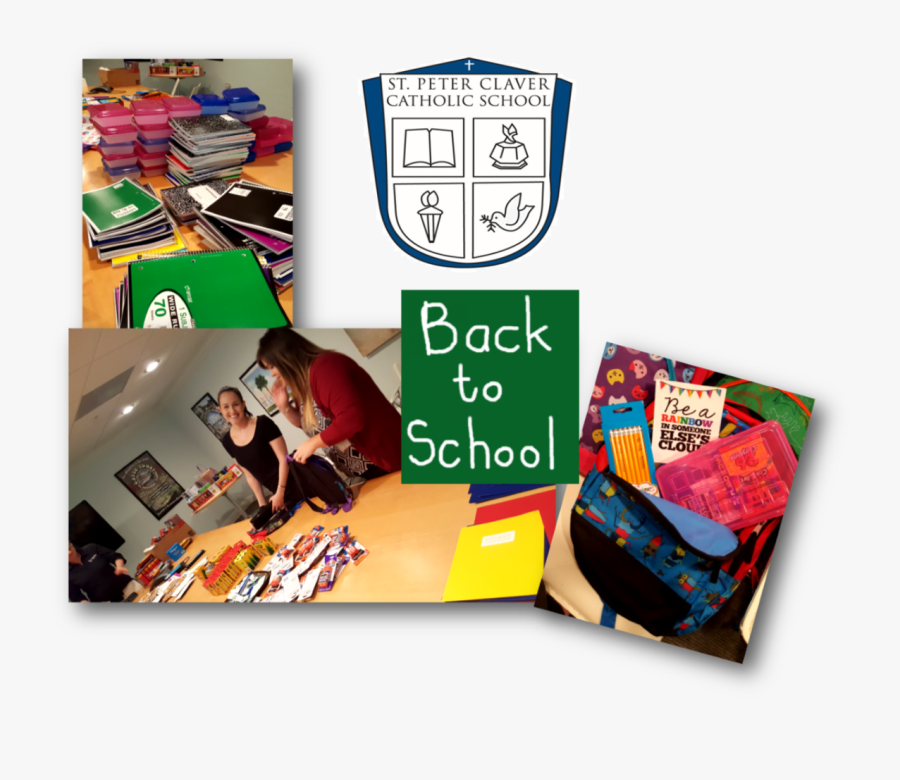 For The Month Of July, The Staff Held A Back To School - Flyer, Transparent Clipart