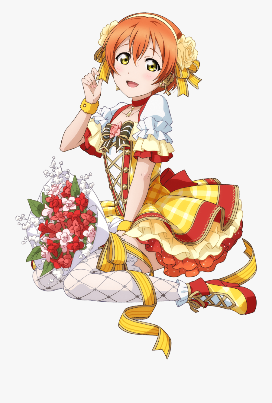 Transparent Sorting Hat Clipart - Love Live Flower Bouquet Cosplay, Transparent Clipart