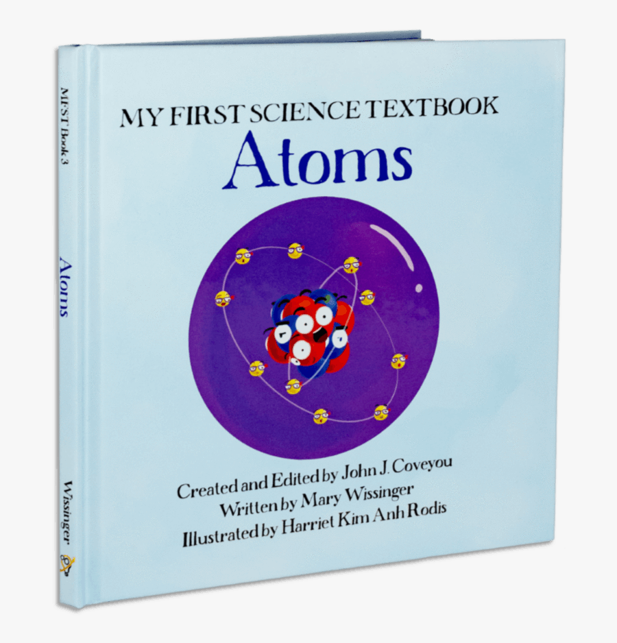 Atoms Science My First - Book Cover, Transparent Clipart
