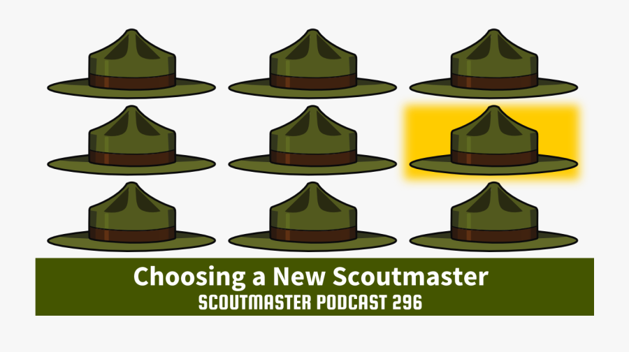Clip Art Podcast A New Scoutmaster - Clipart Scoutmaster Hat, Transparent Clipart