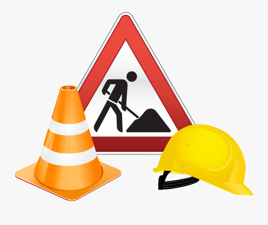 Baustellenschild Gif, Transparent Clipart