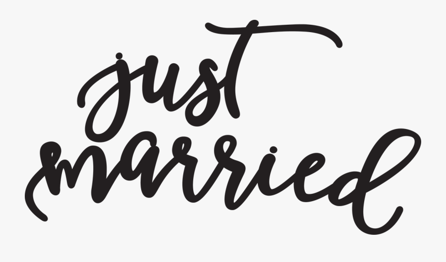 Transparent Just Married Png - Just Married Transparent, Transparent Clipart