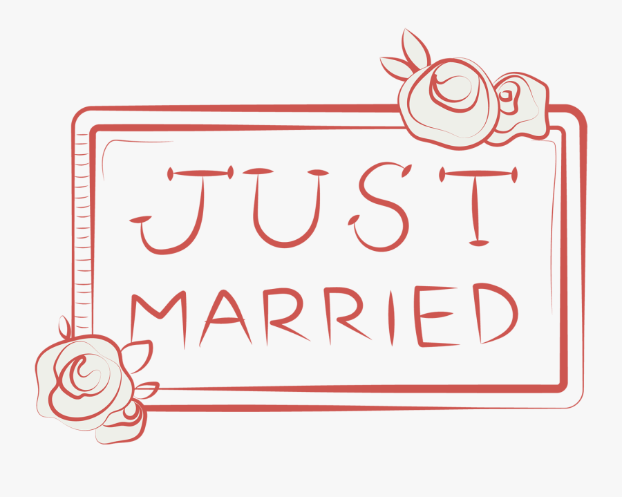 Transparent Just Married Png, Transparent Clipart