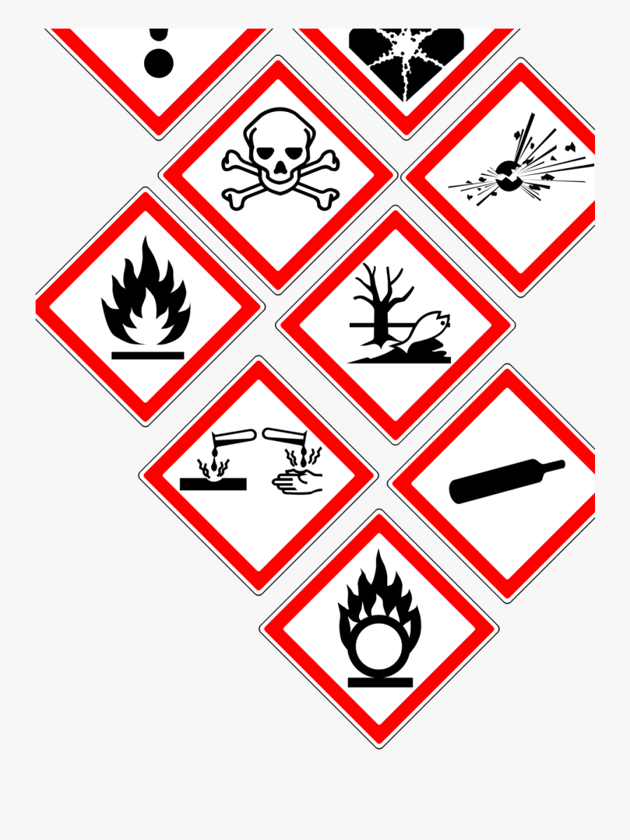 Etiquetas De Sustancias Peligrosas, Transparent Clipart