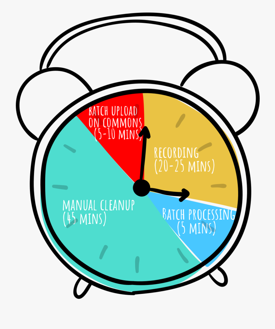 Time Spent For The Entire Process - Teddy Bear Face Drawing, Transparent Clipart