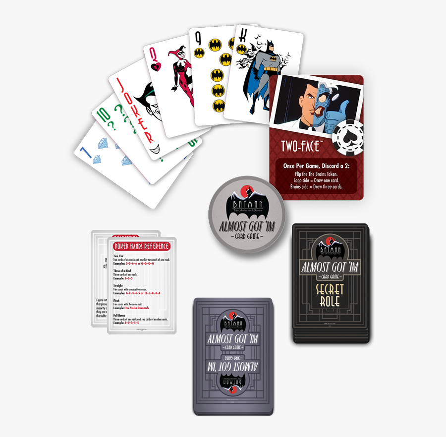 Clip Art The Animated Series Released - Batman The Animated Series Almost Got Im Card Game, Transparent Clipart