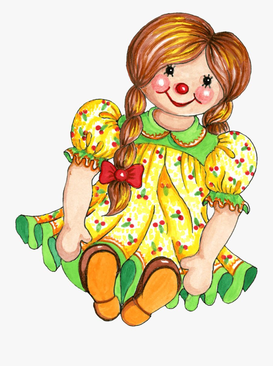 Doll Clipart - Free Clip Art Rag Doll, Transparent Clipart