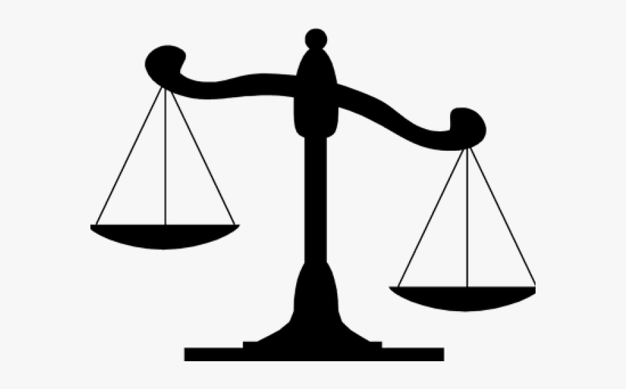 Scales Of Justice, Transparent Clipart