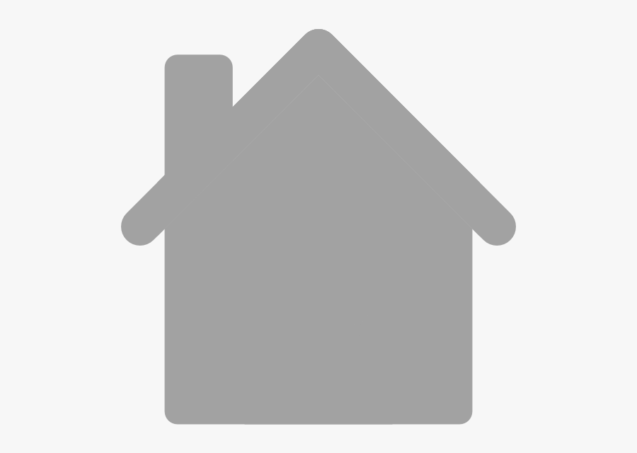 House Icon Png Grey, Transparent Clipart