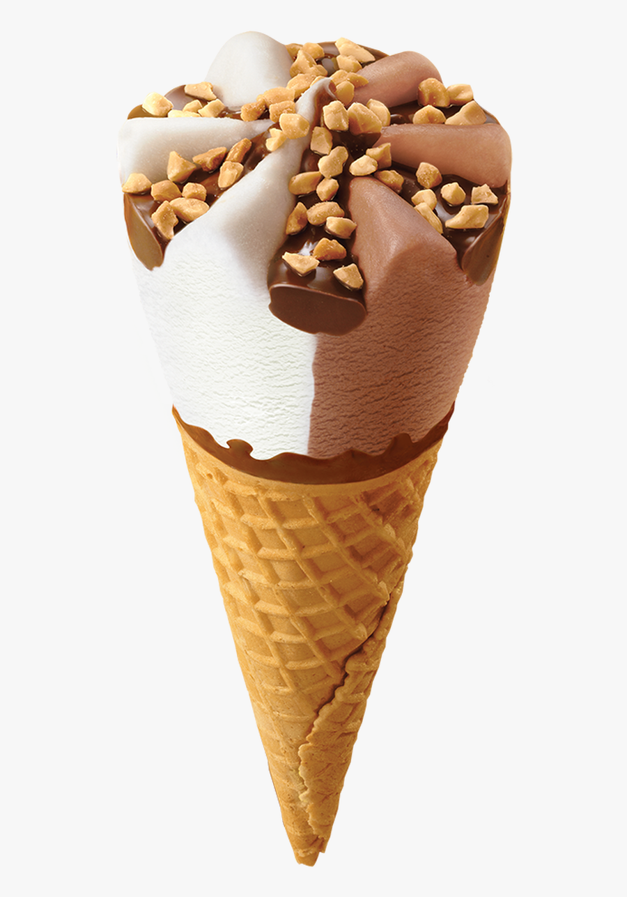 Good Humor, Giant King Cone Vanilla & Chocolate, 8 - Ice Cream Cone Chocolate, Transparent Clipart