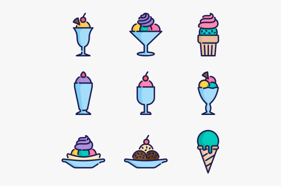 Ice Cream, Transparent Clipart