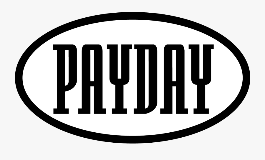 Clip Art File Payday Logo Bw - Payday Clipart Transparent, Transparent Clipart