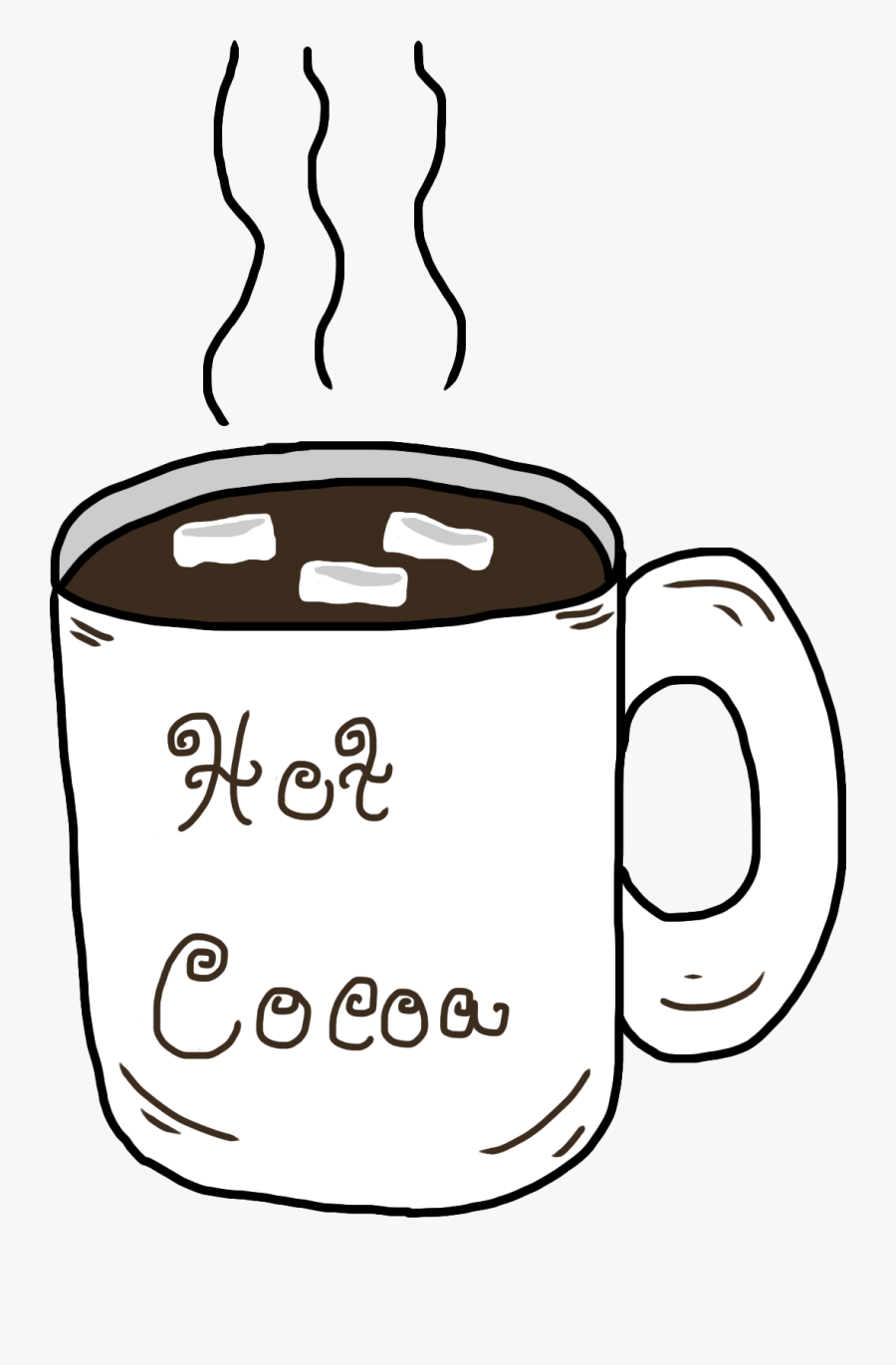 Hot Cocoa Free Clip Art, Transparent Clipart