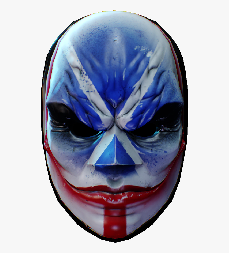 Payday 2 No Background Mask, Transparent Clipart