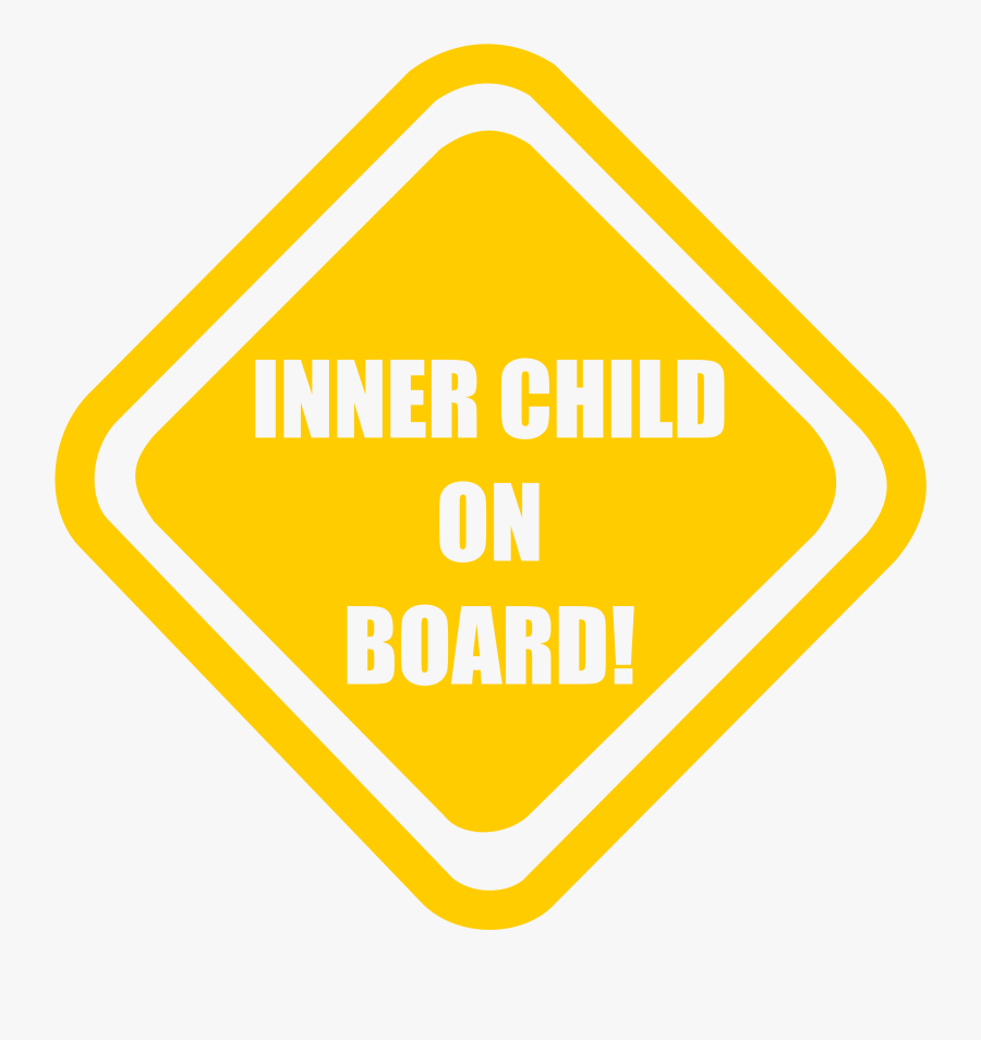 Inner Child Onboard Clip Arts - Sign, Transparent Clipart